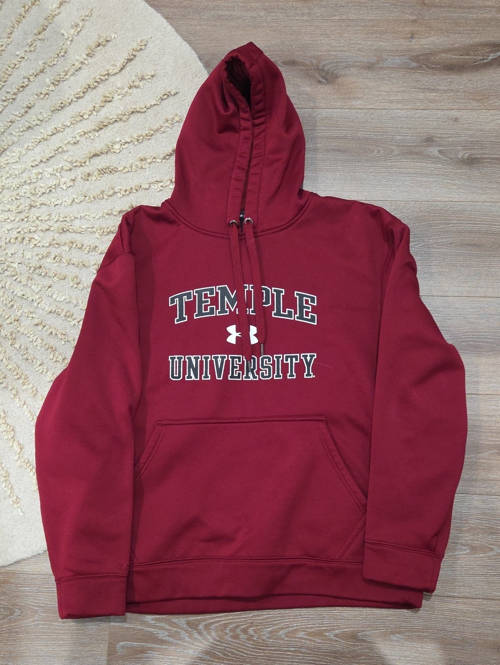 Under Armour Maroon Temple University Hoodie
